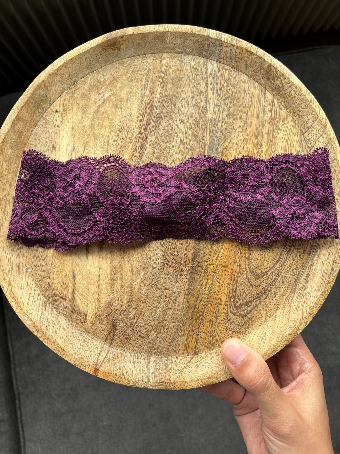 Bandeau en dentelle fin